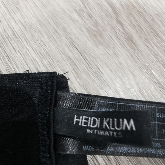 Heidi Klum Black light lace bra - Picture 3 of 4